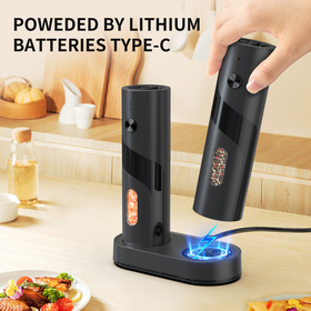 Moulin à poivre de sel électrique rechargeable