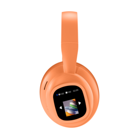 JH-822 Plus Wireless Bluetooth Headset with Detachable LCD Touch Screen, Long Battery Life Noise Isolating Headphones for Office &
