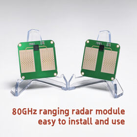 Fabricante Chino 80GHz mmWave Radar, Sensor de Nivel de Agua sin Contacto, Rango de Medición de 0.1~40m para Monitoreo de Líquidos