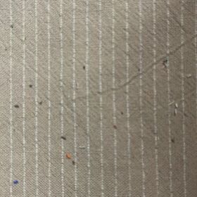 Factory Direct Cotton Rayon Polyester Blend Fabric Sand Washed Ramie-Look Thin Stripe Crinkle for Dresses