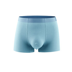 Grosir dan custom-made celana boxer pria seamless antibakteri katun stapel panjang 60-count