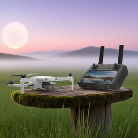 طائرة درون HUBSAN MINI 7 بكاميرا CMOS مقاس 1 بوصة OEM، طائرة واي فاي مع شاشة ووحدة تحكم ذكية، درون قابلة للطي