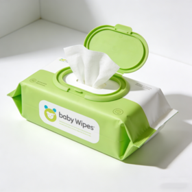 Toallitas Húmedas para Bebé Hipoalergénicas Biodegradables Sin Plástico para Bebés y Niños