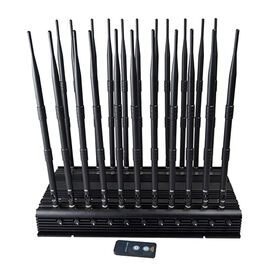 Bloqueador de sinal de mesa de 22 bandas, bloqueio de sinais LoJack CDMA, GSM, Wi-Fi, 3G, 4G e 5G e bloqueio de rede