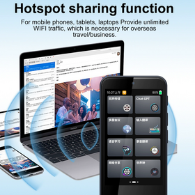Portable Voice Translation Device Latest WiFi Smart Translator Real-Time 138 Online 21 Offline Language Translator for sale