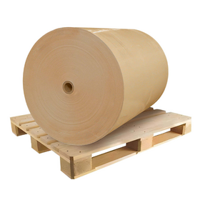 Natur braunes Kraftpapier, hochwertige PE-Beschichtung, Rollen- & Bogenware, wasserfestes, reines Kraftpapier für Lebensmittelverpackungen, 80-180 g/m²