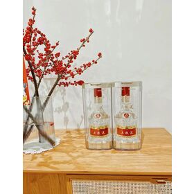 Wuliangye Puwu Generasi ke-8 Kemasan Klasik 500ml Arak Rasa Luzhou dari Sichuan 52% vol.