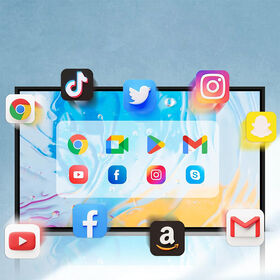 Papan Tulis Interaktif 4K 65 Inci, Prosesor V100, Sistem Android/Windows Tunggal/Ganda Opsional