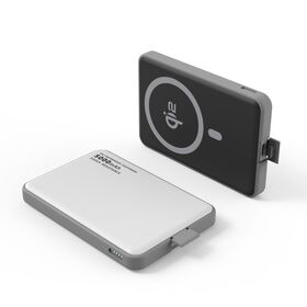 باور بانك IP67 5000 مللي أمبير، شاحن سريع USB-C بقوة 20 واط وشاحن لاسلكي بقوة 15 واط