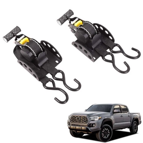 Retractable Truck Bed Tie Downs Bed Mounted Retractable Tie Down Straps Compatible
