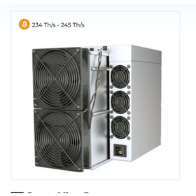 Wholesale High Efficiency Antminer S21 Pro 234Th/s Bitcoin air cooling Mining Machine