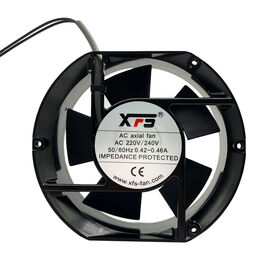 Ventilador de refrigeración axial AC 172*150*51mm 110/220/240V mini ventilador bajo nivel de ruido alto volumen de aire Ventilador de ventilación axial Aprobado por UL/CE/RoHS