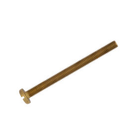 Tornillo Mecánico con Cabeza Redonda Ranurada ISO1580 DIN85, Zincado