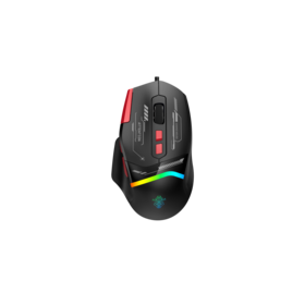 D-101 Souris Gamer Filaire USB – Capteur Optique 7200 DPI – Design Nid D'abeille Ultra-léger – RVB 6 Boutons – PC/Mac/Linux