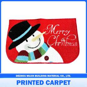 Fußmatte für Haushalt, Badezimmer, Tür, Rutschfester Teppich mit Aufdruck