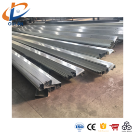 Hydraulic Project Gate Hoist Rail A588 GrB S355J0W Q355NH Specification 210x115x8mm Z-shaped steel