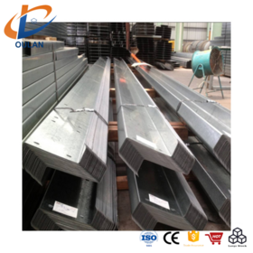 Belüftungsträger für Kläranlagen A606 S450GD S320GD Abmessung 160x85x6mm Z-förmiger Stahl