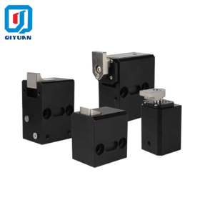 Manufacturer of the Buffered Stopper & Non-buffered Stopper.Used for block the conveying pallets and stop them at workstations.