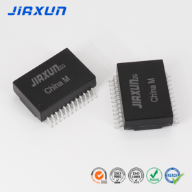 15FB-83NL Compatible JC6096 1000Base-T Magnetic Modules For PoE++ Application Lan Transformer Gigabit Power over Ethernet