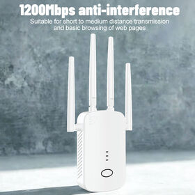 Extender WiFi Dual-Band 1200Mbps: Penguat Sinyal Jarak Jauh untuk Jangkauan Cepat
