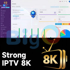 Servidor IPTV Robusto Gold4K Cdn My8K Fuerte 8K 4K Gold Cdngold Suscripción Iptv Lista M3u Código Xtream Prueba Gratuita Panel de Distribuidor