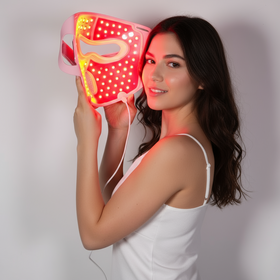 Profissional LED Terapia Máscara Facial para Casa e Salão Use Anti-Envelhecimento Rejuvenescimento Da Pele Com FDA Certificação Equivalente
