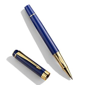 Writing Heavy Business Gift Black Premium Brand Personalised Luxury Metal Gel Pens Set Boxes with Custom logo, DELFUN TORO