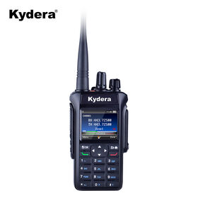 Kydera Transceiver Tahan Air IP67 Built in Bluetooth dan GPS Radio Dua Arah Digital Dmr dengan Layar TFT Walkie Talkie APRS GPS