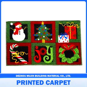 Individuell bedruckte Polyester-Eingangsmatte, Fußmatten für Wohnzimmer, Türmatten für Hauseingänge