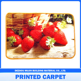 Individuell bedruckter Teppich für den Innen- und Außenbereich mit Logo für die Haustür