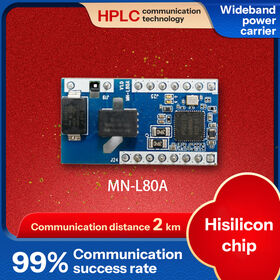 Wire is Network PLC power line carrier MN-L80A integrated Power Line Communication (PLC) module eliminates dedicated wiring