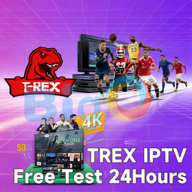 Trex Panel M3u IPTV Abonnement 12 Monate 4K HD Sportkanäle XXX Kostenloser Test für Welt Belgien Spanien Frankreich Deutschland UK USA Kanada