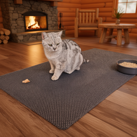 Tapis XL Durable 5012 en Nid d'Abeille pour Litière pour Animaux avec Adhérence Antidérapante Améliorée, Certifié Sécurité par ROHS