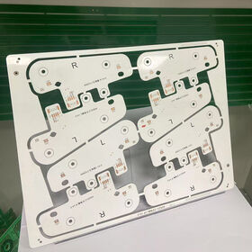 Single-Sided Aluminum PCB with Immersion Gold Finish and Enhanced Heat Dissipation for LED Lighting Systems