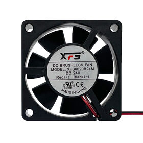 DC cooling Ventilation fan 60*60*20mm 24V/12V mini fan low noise high air volume Axial Brushless Cooling Fan UL/CE/RoHS Approved