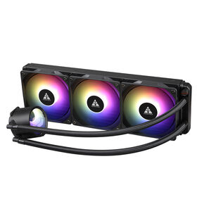 Grosir Pabrik Terbaru 360 CPU Water Cooler Water Fan 360 Sistem Pendingin Cairan Water ARGB Fan Komputer CPU Cooler