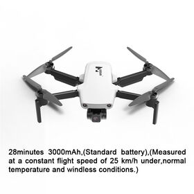 طائرات بدون طيار للسفر، طائرة درون بكاميرا احترافية HUBSAN MINI 7 WiFi مع شاشة ووحدة تحكم ذكية - طائرات درون للسفر والتصوير الجوي