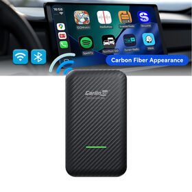 Carlinkit Appl Carplay Tpc-T Kabelgebundener zu kabellosem Carplay Adapter Streaming Ai Box Smart Music Waze Car Play für Apple Spotify