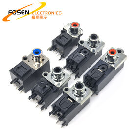 RCA socket AV coaxial socket optical fiber socket series 2/3/7 audio interface speaker power amplifier repair parts audio