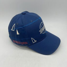Pabrik BSCI Grosir Topi Baseball Katun Bordir Kustom Kualitas Terbaik Topi Outdoor Topi Merek