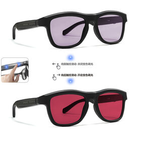 Lunettes Intelligentes GA01 GA02 à Lentilles Électrochromiques d'Extérieur, Lunettes de Soleil Intelligentes IA