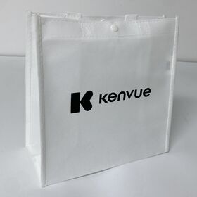 Water-Resistant 120 GSM PP Woven Grocery Tote Bag with Reinforced Handles, Recyclable & Eco-Friendly Shopping Bag for sale