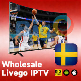 Livego IPTV Best for Nordic IPTV Without Buffering and 24h Trial Live Go For Finland Norway Iceland Sweden Slovakia Czech Republic