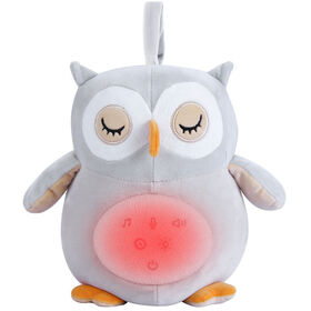 Owl Baby Sleep Soother White Noise for Babies Toddlers Smart Light Sleep Machines Rain Speaker Sleeping Night Kids for Relaxation
