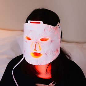 SODOLUX G15 4-Farben-LED-Maske: Rotlicht- & Wärmetherapie