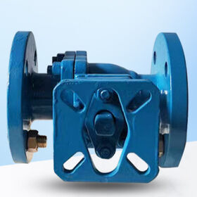 Flange Type Fluorine-lined High Platform Ball Valve With Corrosion Resistance for Industrial Use Q041F46-16c