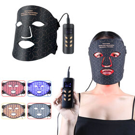 Máscara Facial LED de 5 Cores - Terapia Profissional Coreana