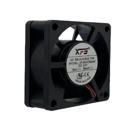Mini ventilador de refrigeración DC 60x60x20mm 24V/12V, bajo ruido, alto volumen de aire, ventilador axial sin escobillas para ventilación, certificado UL/CE/RoHS