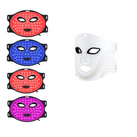 7 couleurs LED Visage &amp; Cou Masque-Masque Anti-âge Silicone