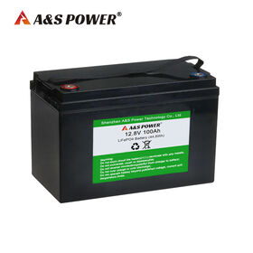 Batterie LiFePO4 12.8V 150Ah 32700 1920Wh Cycle Profond Phosphate de Fer et Lithium avec BMS pour Énergie Solaire d'Éclairage Public